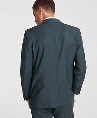 B by Brooks Brothers Men's Classic-Fit Wool Blend Suit Separates Jacket