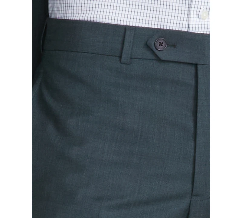 B by Brooks Brothers Men's Classic-Fit Wool Blend Suit Separates Pant