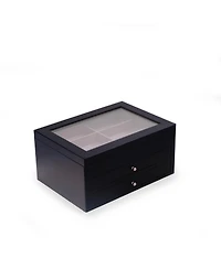 Bey-Berk Wood 18 Sunglass Storage Box