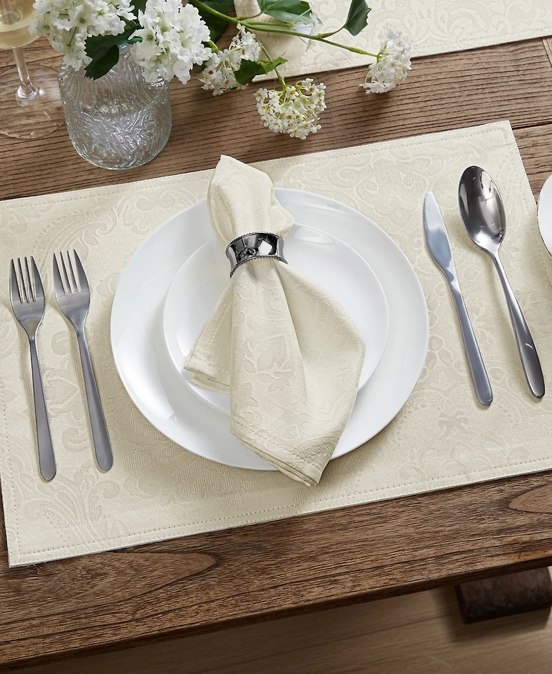Elrene Caiden Elegance Damask Placemat, Set of 4