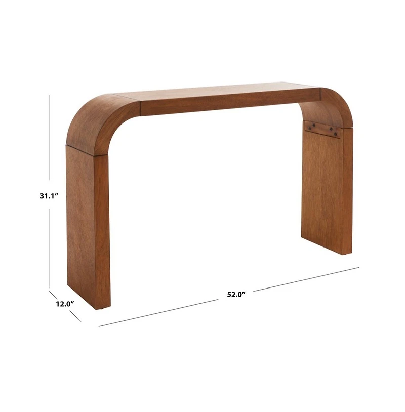 Safavieh Liasonya Curved Console Table