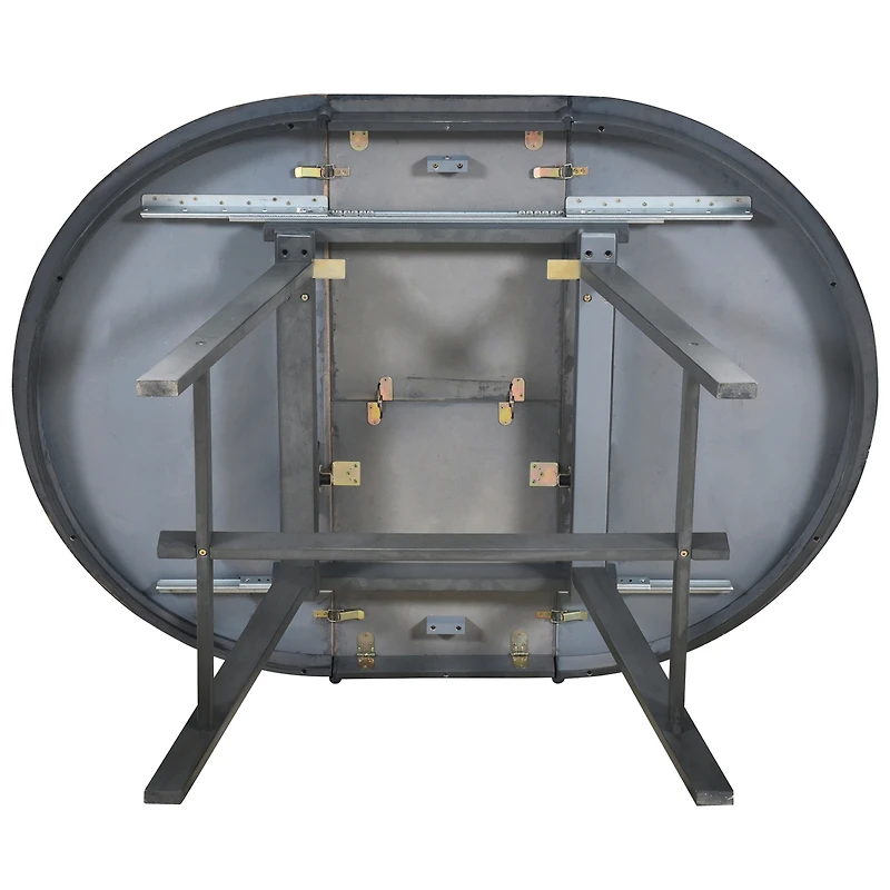 Simplie Fun Wood Dining Table Round Extendable Dining Table For Dining Room