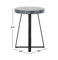 Safavieh Guenon Round Accent Table