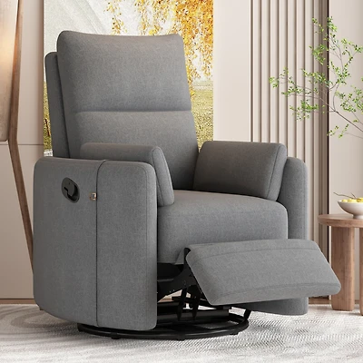 Streamdale 360 Swivel Recliner with Removable Pillows for Living Room