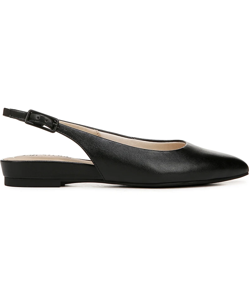 LifeStride Women's Percy Pointed Toe Slingback Flats