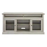 Streamdale Modern 65" Tv Media Stand, Stone Gray, 60"x15.75"x29"