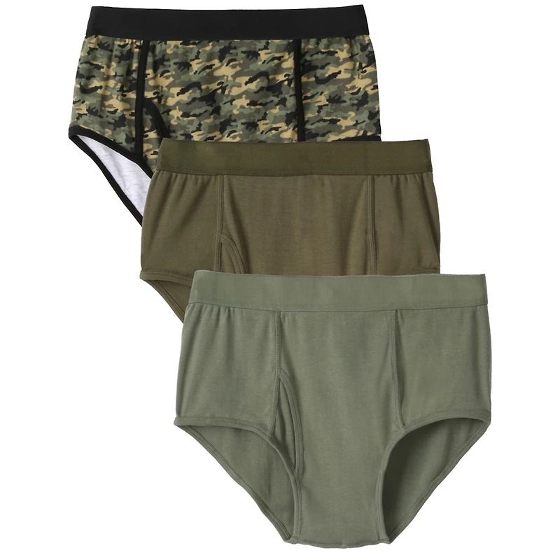 KingSize Big & Tall Classic Cotton Briefs 3-Pack