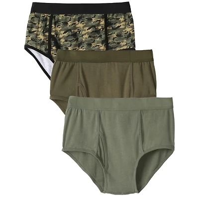 KingSize Big & Tall Classic Cotton Briefs 3-Pack