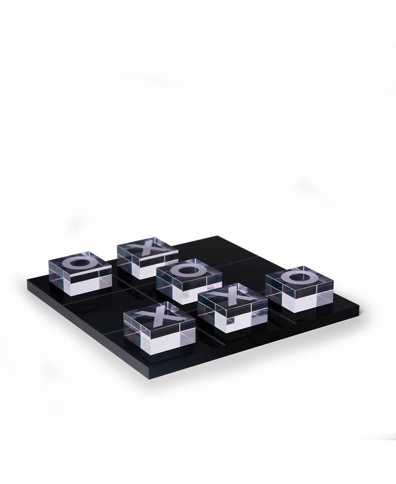Bey-Berk Acrylic Tic Tac Toe Set 8" x 8"