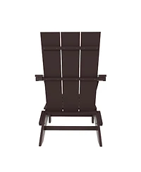 WestinTrends Modern Outdoor Folding Adirondack Chair (Set of 4)