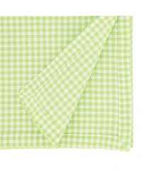 Saro Lifestyle Traditional Gingham Table Runner, 16"x72"