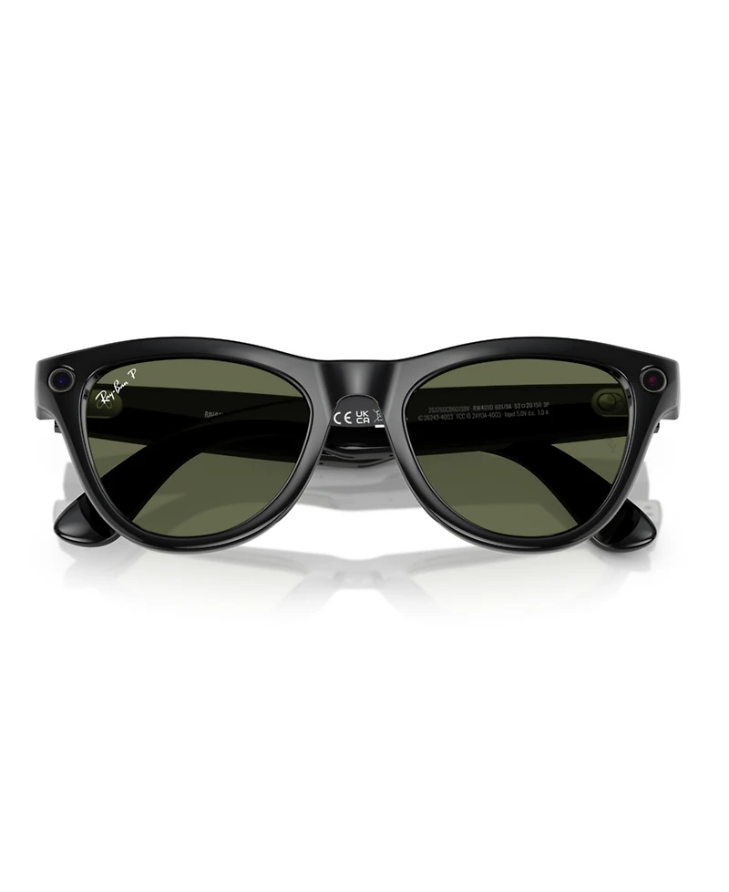 Ray-Ban Unisex Ai Meta Gen1 Skyler Polarized Sunglasses, RW4010