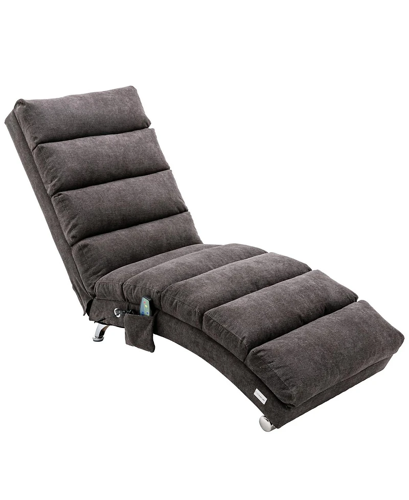 Streamdale Modern Linen Chaise Lounge Chair