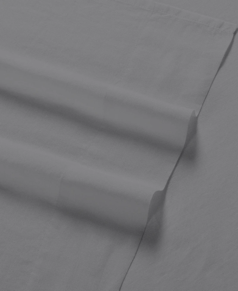 Purity Home 400 Thread Count Cotton Percale Pillowcase Pair, King
