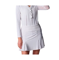 G Lifestyle Clothing Women's Godet Skort