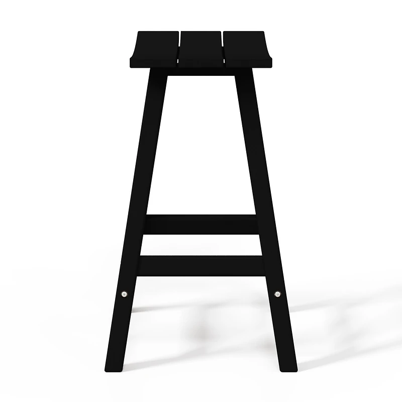 WestinTrends Outdoor Patio Adirondack Counter Height Stool Chair