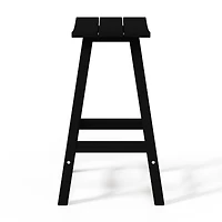 WestinTrends Outdoor Patio Adirondack Counter Height Stool Chair