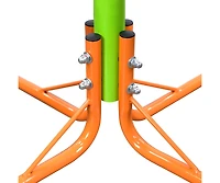 Streamdale Furniture 4-Seat Rotating Seesaw for Kids Age 3+