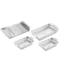 Zwilling Bbq 4pc Grill Basket Set