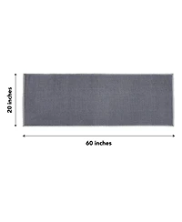 Sloppy Chef Kitchen Runner Rug (20x60 in.), Non-Skid Backing