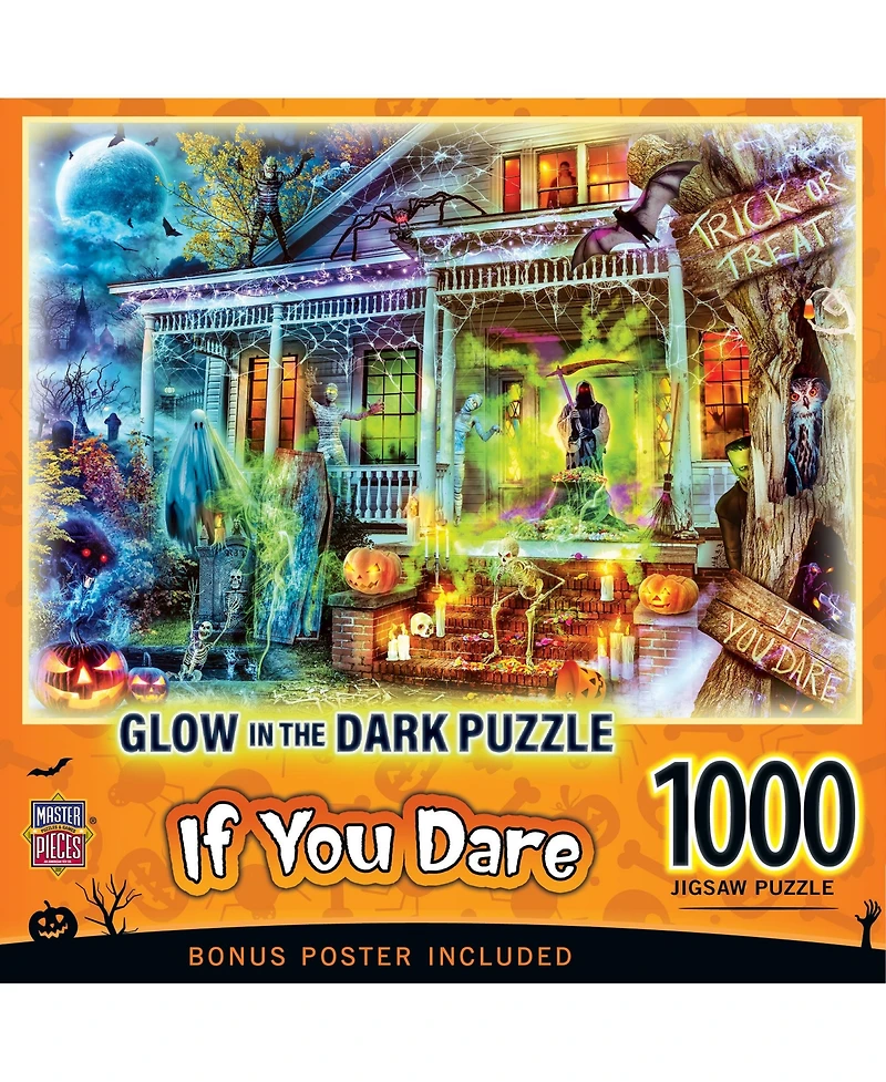 MasterPieces Glow in the Dark - If You Dare 1000 Piece Jigsaw Puzzle