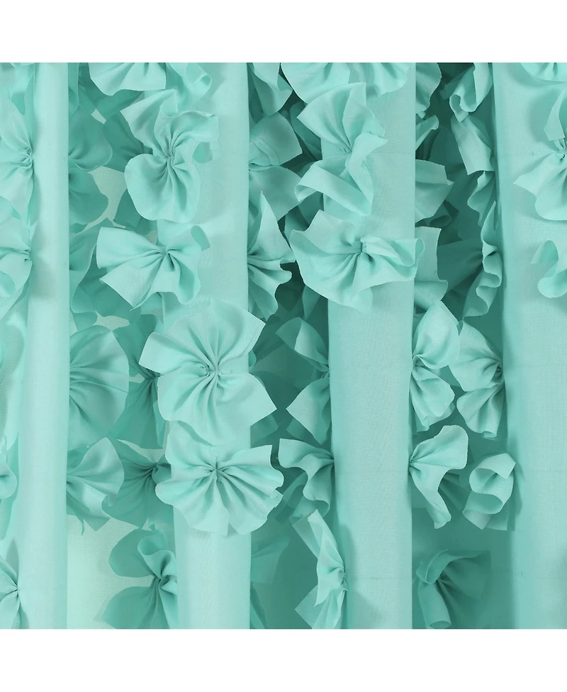 Lush Decor Riley Window Curtain Panel
