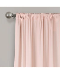 Lush Decor Allison Ruffle Window Curtain Panels