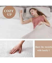 Caromio Twin Size Electric Heated Mattress Pad, 39"x75"