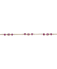 GiGiGirl Sterling Silver Elegant 14K Gold Plated Bracelet with Sparkling Cubic Zirconia for Toddler/Kids