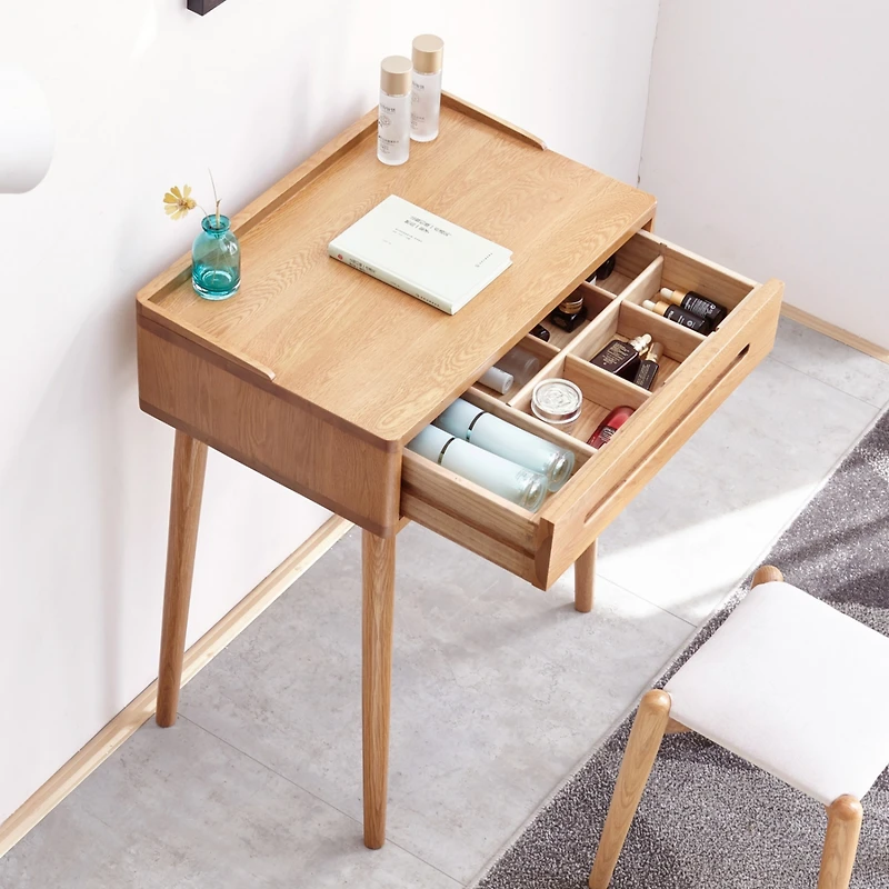 Dresser Bistro Table dresser 100% solid table desk top table dresser compact dresser accessories storage width 60cm storage drawer natural wood natura