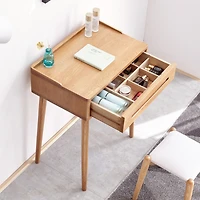 Dresser Bistro Table dresser 100% solid table desk top table dresser compact dresser accessories storage width 60cm storage drawer natural wood natura