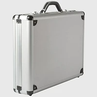 Alpine Swiss Executive Aluminum Briefcase Padded Laptop Briefcase For Men Hard Shell Attache Case Combo Lock Business Case