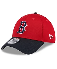 New Era Men's Red Boston Red Sox 2024 Batting Practice 39THIRTY Flex Hat