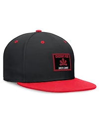 Nike Men's Black/Red Cincinnati Reds City Connect True Fitted Hat