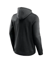 Fanatics Men's Black Charlotte Fc Halftime Pullover Hoodie