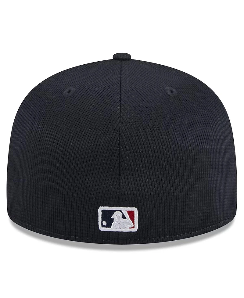 New Era Men's White Minnesota Twins 2024 Batting Practice 59FIFTY Fitted Hat