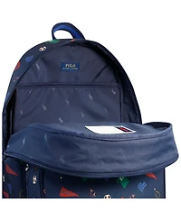 Polo Ralph Lauren Big Boys Backpack, Lunch Box and Pencil Case Combo Set, 3 Piece
