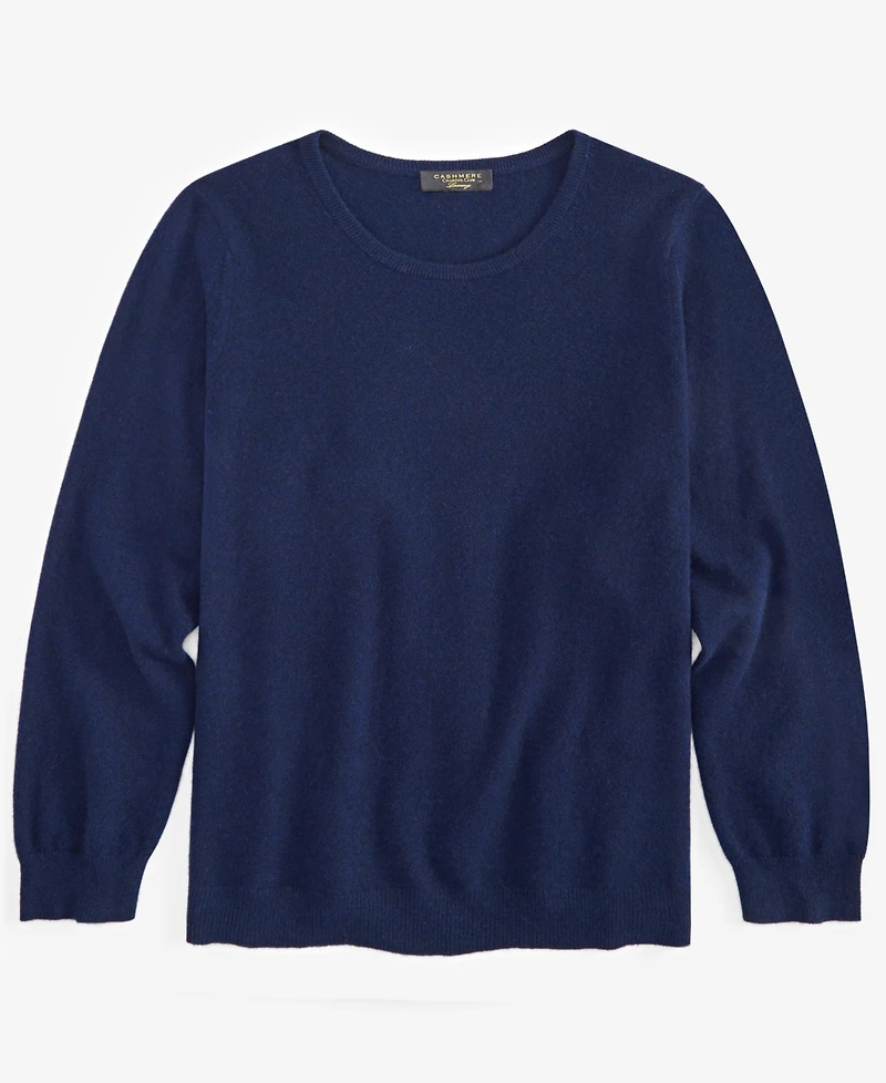 Charter Club Plus 100% Cashmere Crewneck Sweater