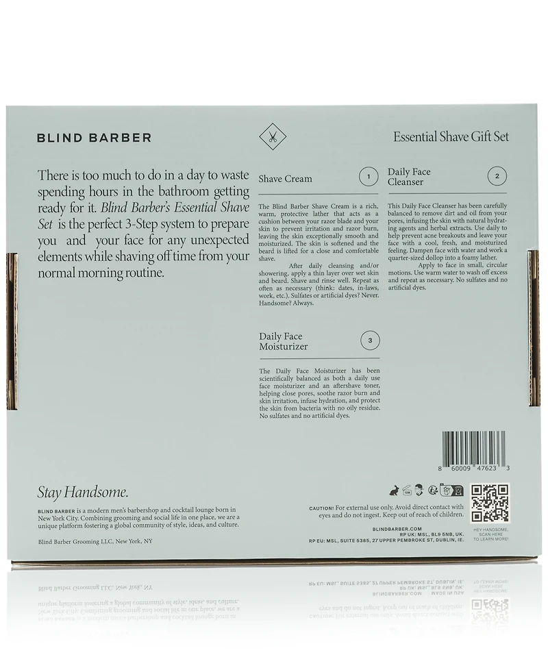 Blind Barber 3-Pc. Essential Shave Gift Set
