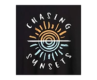 Hybrid Apparel Trendy Juniors Sunsets Graphic Oversized Tee