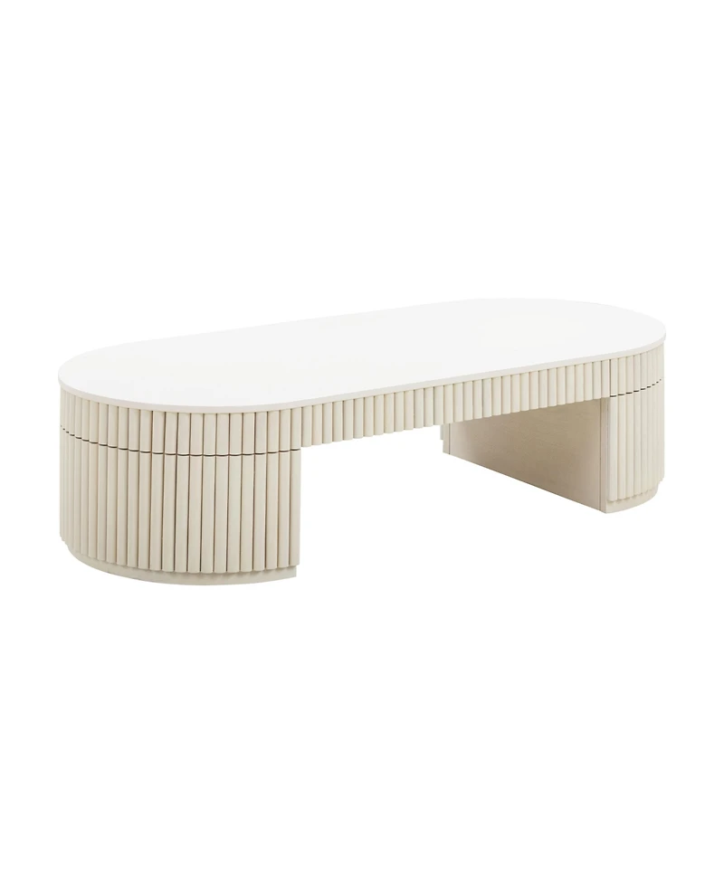 Tov Furniture 1 Pc. Oval Coffee Table