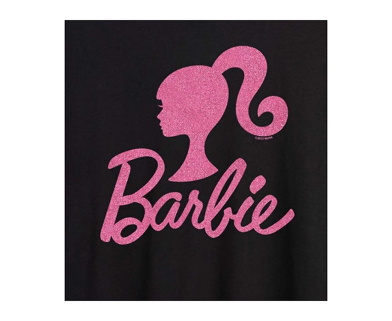 Hybrid Apparel Trendy Juniors Barbie Graphic Oversized Tee