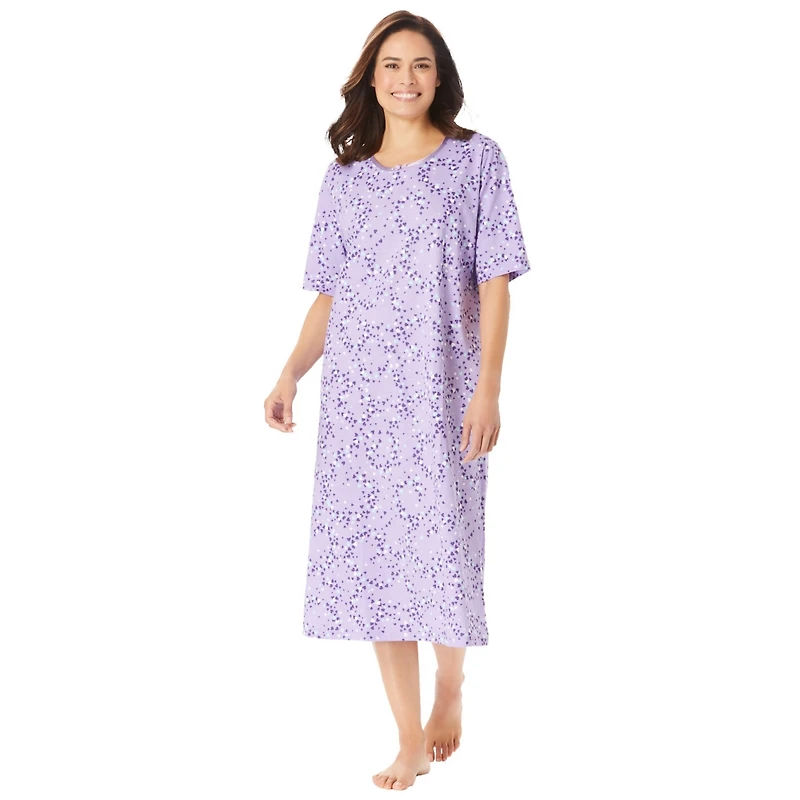 Dreams & Co. Women's Long Tagless Sleepshirt