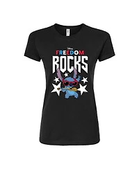 Hybrid Apparel Trendy Juniors Lilo and Stitch Usa Graphic Tee
