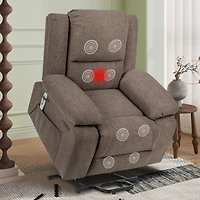 Massage Recliner Chair for Elderly with Remote Control
