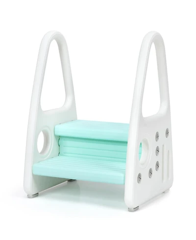 Costway Boys Step Stool Helper w/Armrest for Kitchen Toilet Potty Training