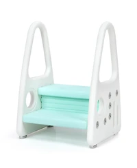 Costway Boys Step Stool Helper w/Armrest for Kitchen Toilet Potty Training