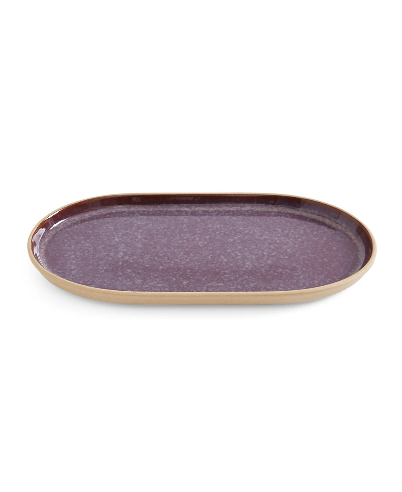 Portmeirion Minerals Medium Oval Platter, Amethyst
