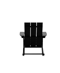 WestinTrends Modern Adirondack Outdoor Rocking Chair (Set of