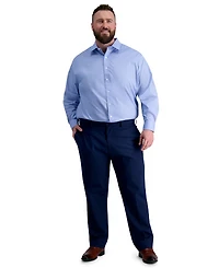 Haggar Men's Big & Tall Classic-Fit Premium Comfort Dress Shirt